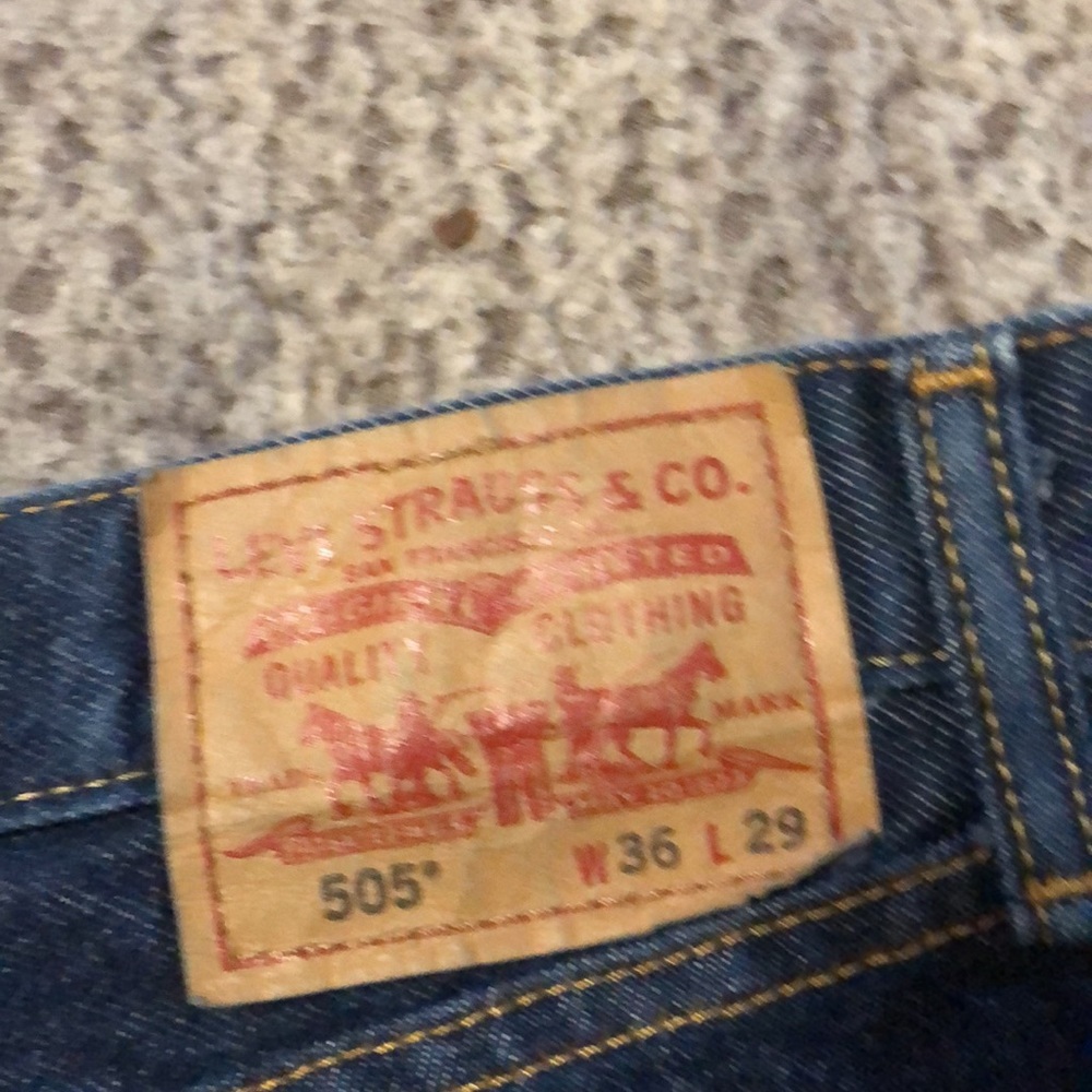Levi’s 505 straight fit W36 L29 - Picture 5 of 5